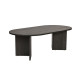 Table basse NYRO - Chêne cérusé noir mat