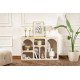 Buffet CUEVA - 120 cm - Travertin & Sable