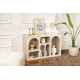 Buffet CUEVA - 120 cm - Travertin & Sable