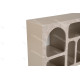 Buffet CUEVA - 120 cm - Travertin & Sable