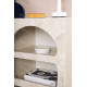 Table de chevet CUEVA - Travertin & Sable
