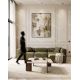 Table basse carrée QUADRIA - 90 cm - 4 finitions au choix