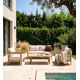 Ensemble 4 pièces outdoor AMALFI ( 2 + 1 + 1 + table basse)
