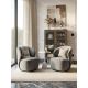 Table d'appoint AKUZ - Marbre blanc de Carrare