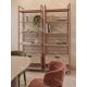 Chaise SOLENE - Toile chenille - Terracotta