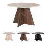 Table à manger LYKO - 120 cm - 4 finitions au choix