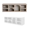 Meuble TV ALVARO - 160 cm - 2 finitions au choix