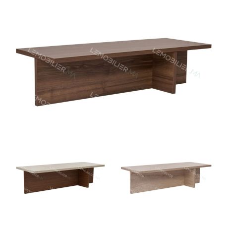 Table basse TIMEO - 120 cm - 3 finitions au choix
