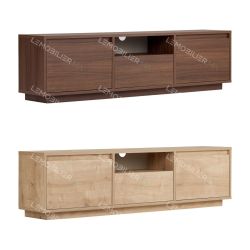 Meuble TV ARDENA - 160 cm - Noyer