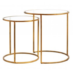 Duo de tables SUAVE GOLD