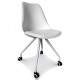 Chaise de bureau Northy - Blanche
