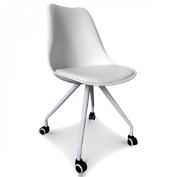 Chaise de bureau Northy - Blanche