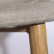 Tabouret FAB - Toile taupe