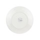 Set de 6 Assiettes porcelaine White & Gold ART DECO - 26,5 cm - 3 motifs au choix