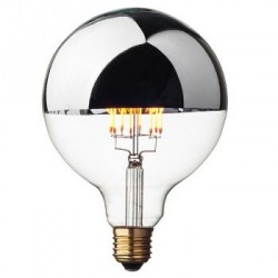 Ampoule décorative Edison GLOBE Géante - Argentée