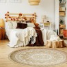 Tapis JUTTA - 120cm - Toile de jute naturelle