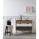 Commode ZICO Gris, Blanc & Chêne