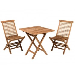 Ensemble 3 pièces outdoor CALABRA (1 + 1 + table à manger)