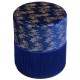 Tabouret LUXIA - Velours Navy & Gold
