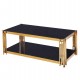 Table basse SALY - Black & Gold