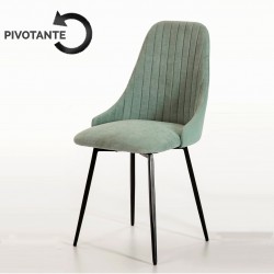 Chaise NEODE pivotante - Vert d'eau