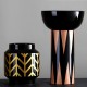 Duo de vase SURY graphique en porcelaine fine