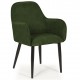 Fauteuil KARL - Velours côtelé BASILIC