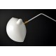 Lampadaire 3 bras pivotants SERGE - White & Gold