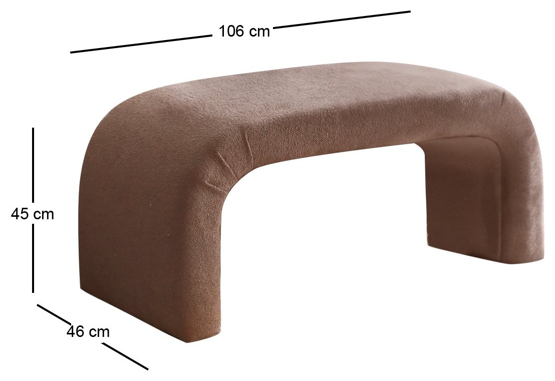 Dimensions Banc ARCOLA - 106 cm